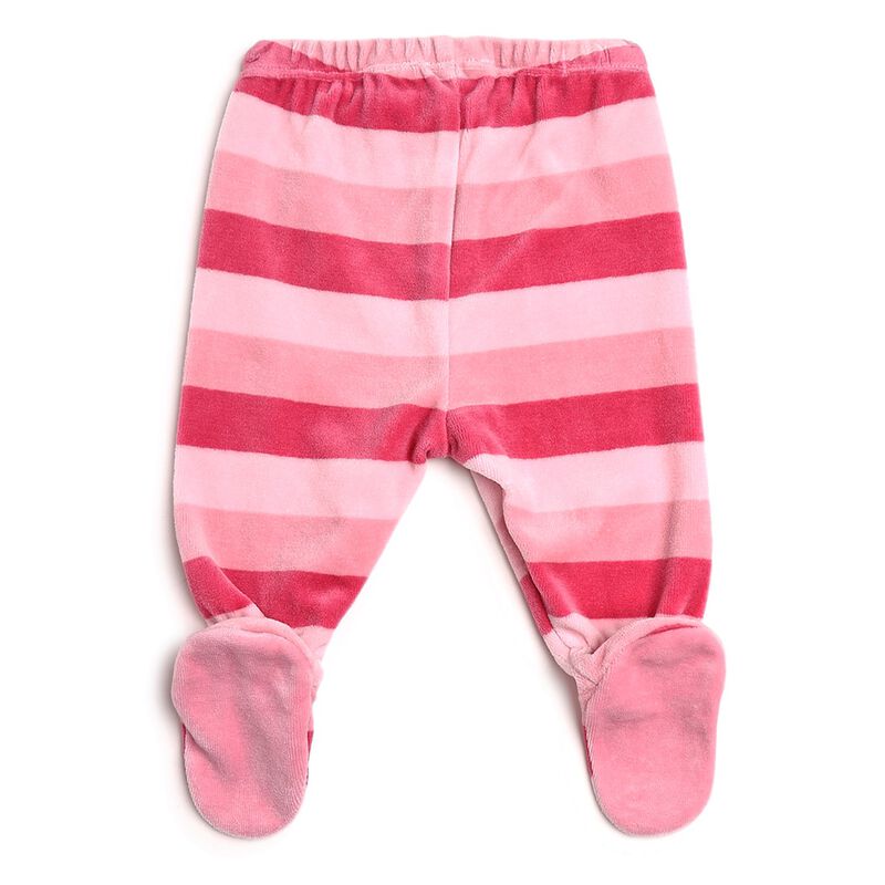 Girls Medium Pink Smock with Legging Set image number null